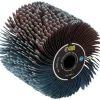 Brosse à lanières abrasives Ø120mm/L100mm