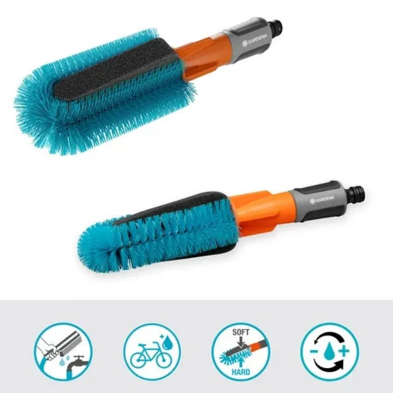 Brosse de lavage Cleansystem pour vélo/remorque/poussette