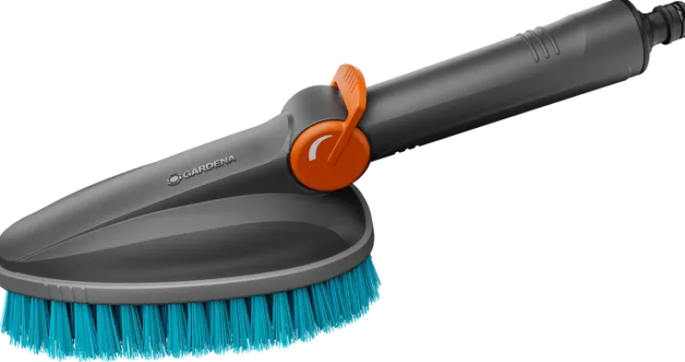 Brosse de lavage à main M dure réglable Cleansystem GARDENA