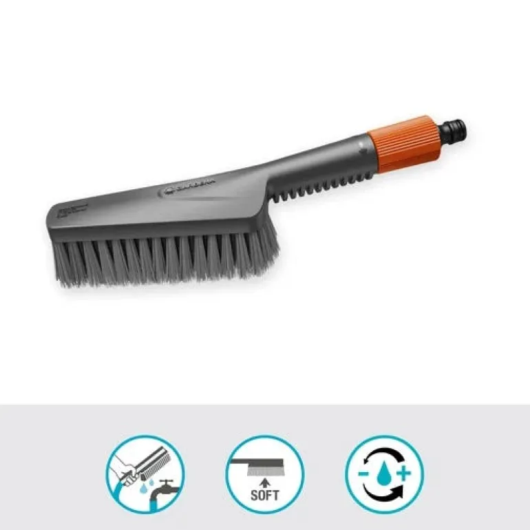 Brosse de lavage à main S souple Cleansystem GARDENA