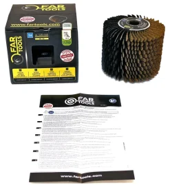 Brosse à lanières grain 36 pour REX120/200/H200 FARTOOLS
