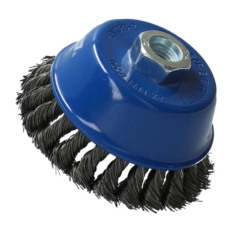 Brosse Ø100 meuleuse angle, coupe torsadé, acier NORTON