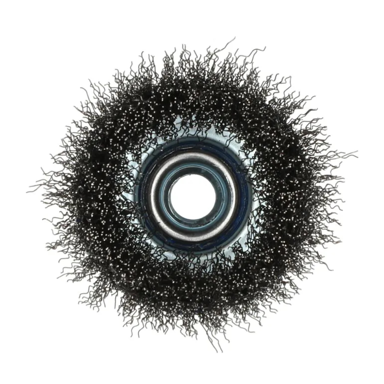 Brosse Ø 75 mm pour meuleuse angle, inox NORTON