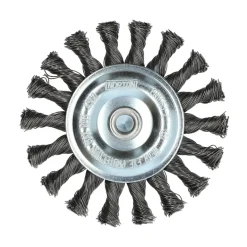 Brosse Ø 100 pour perceuse, circulaire torsadé, acier NORTON