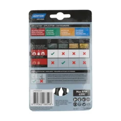 Brosse Ø 75 pour perceuse, circulaire torsadé, acier NORTON