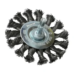 Brosse Ø 75 pour perceuse, circulaire torsadé, acier NORTON