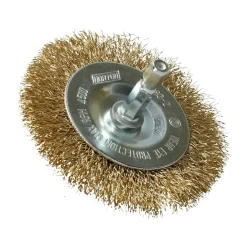 Brosse Ø 75 pour perceuse, circulaire ondulé, acier NORTON