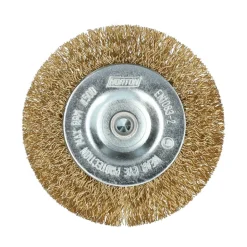 Brosse Ø 75 pour perceuse, circulaire ondulé, acier NORTON