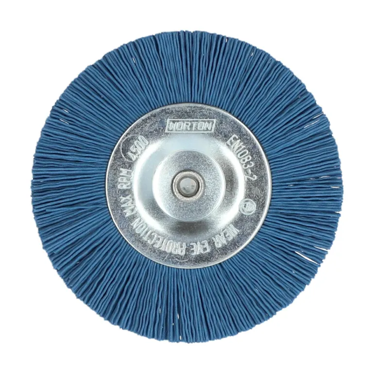 Brosse Ø 100 pour perceuse, circulaire nylon bleu NORTON