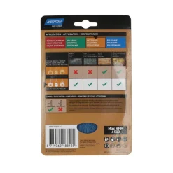 Brosse Ø 100 pour perceuse, circulaire nylon bleu NORTON