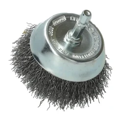 Brosse Ø 75 pour perceuse, coupe ondulé, acier NORTON