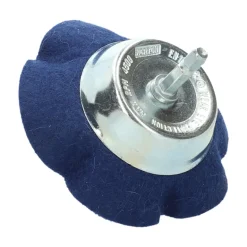 Brosse Ø75 pour perceuse, coupe polissage, feutrine NORTON