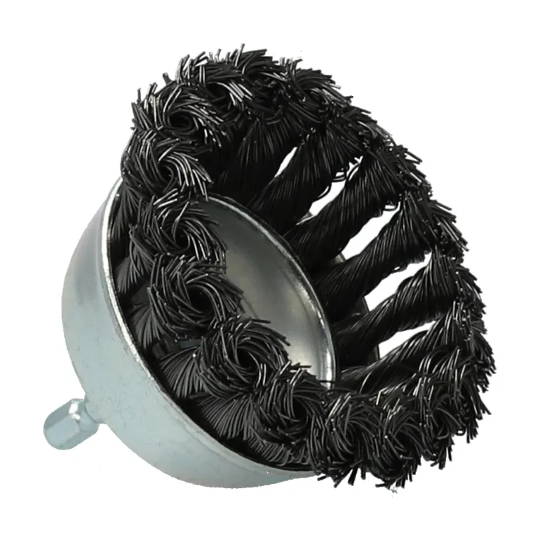 Brosse Ø 75 pour perceuse, coupe torsadé, acier NORTON