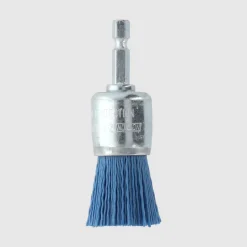 Brosse Ø 25 pour perceuse, pinceau nylon bleu, bois NORTON