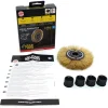Brosse étroite fils laitonnés souples pour REX120 FARTOOLS