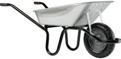 Brouette Aktiv premium galva roue gonflée 100L