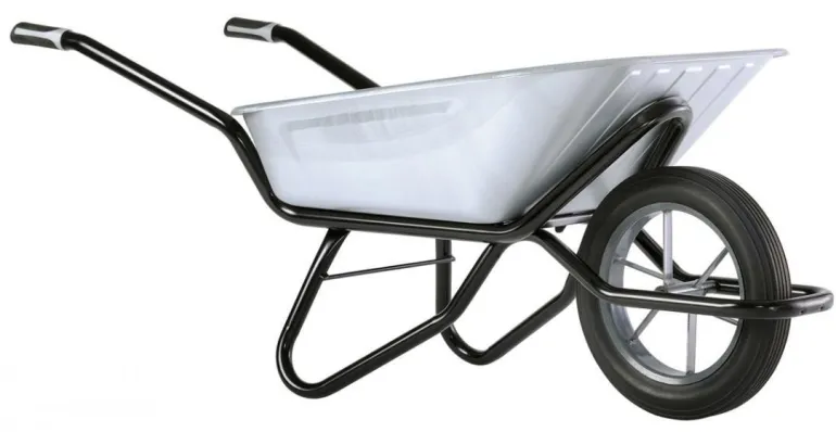Brouette Clipso excellium roue pleine galva 100L