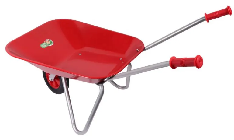 Brouette enfant rouge