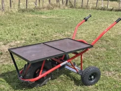 Brouette électrique Pro Plateau ZOETTE