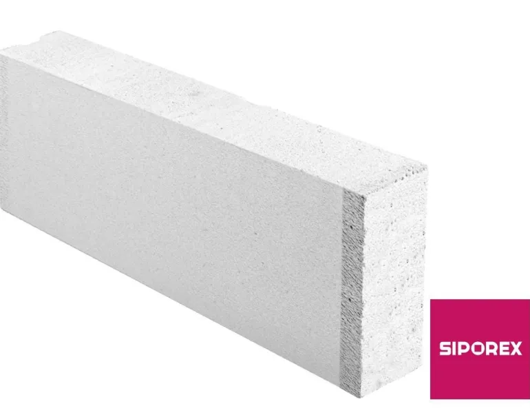 Béton cellulaire 10x25x62,5 cm SIPOREX
