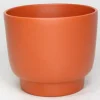 Cache-pot Calm Ø6,5/7,3 x H.6 cm cayenne mat