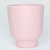 Cache-pot Haut Calm Ø13/12 x H.15 cm rose mat