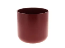 Cache-pot Paddle Ø13,5 x H.12,6 cm rouge