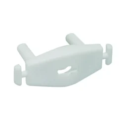 Cache prises pour prise type C/E/F plastique blanc (x12)