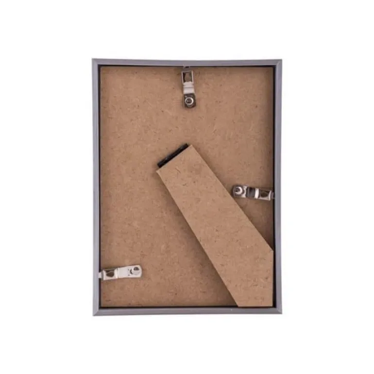 Cadre rectangulaire Gallery 10x15 cm argent