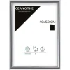 Cadre rectangulaire Gallery 40x50 cm argent