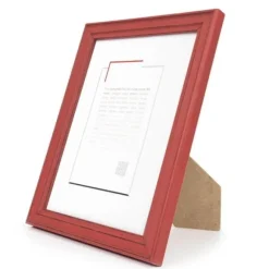 Cadre rectangulaire 18x24 cm Belle-Île rouge
