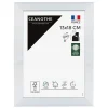 Cadre rectangulaire 13x18 cm Precious couleur acier