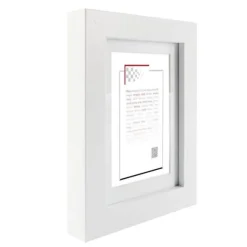 Cadre rectangulaire 20x30 cm Oslo blanc