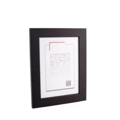 Cadre rectangulaire 20x30 cm noir mat