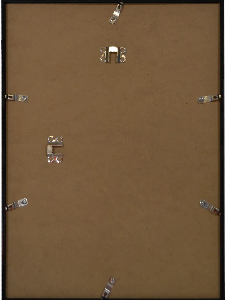 Cadre rectangulaire Gallery 50x70 cm argent