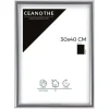Cadre rectangulaire Gallery 30x40 cm argent