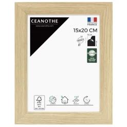 Cadre rectangulaire 15x20 cm Eternel bois naturel