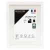 Cadre rectangulaire 24x30 cm Milan blanc