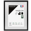 Cadre rectangulaire 40x50 cm Milan noir