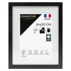 Cadre rectangulaire 24x30 cm Milan noir