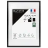 Cadre rectangulaire 50x70 cm Milan noir