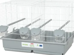 Cage élevage Primo Cati 57 cm blanc/ gris ZOLUX