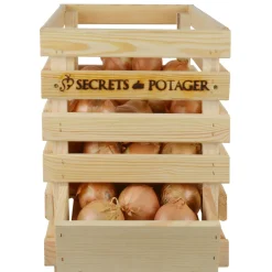 Caisse à oignons en bois