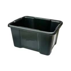 Caisse empilable 22L noir