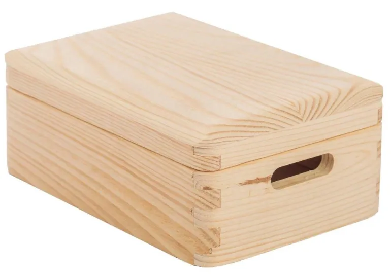 Caisse en bois empilable 9x15x20 cm