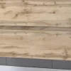 Caisson seul 80 cm 2 tiroirs à suspendre décor chêne AURLANE