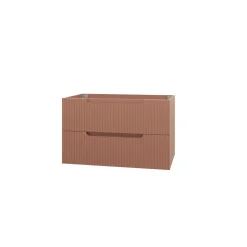 Caisson seul à suspendre Emilien terracotta 80 cm AURLANE