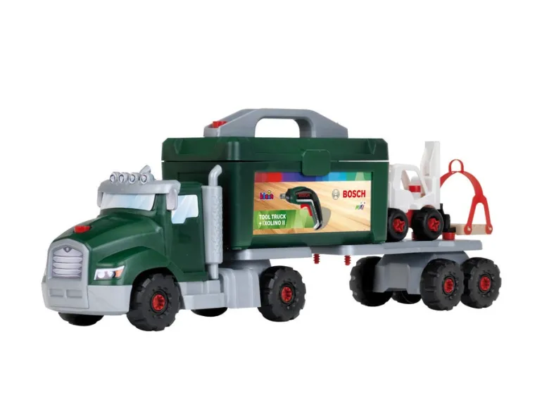 Camion de bricolage Bosch avec visseuse électronique Ixo II