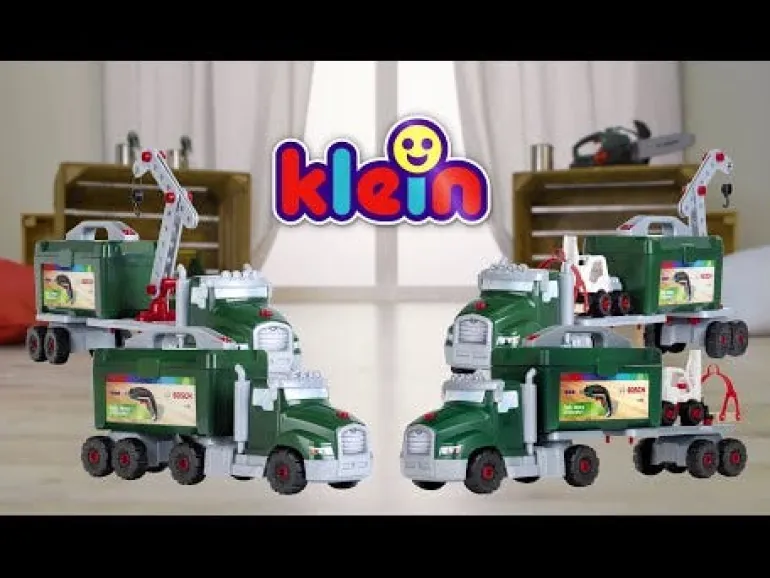 Camion de bricolage Bosch avec visseuse électronique Ixo II