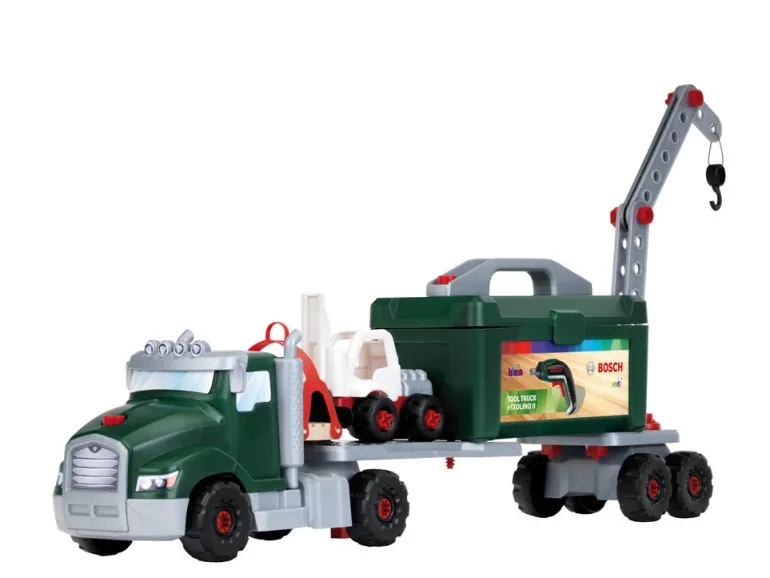 Camion de bricolage Bosch avec visseuse électronique Ixo II
